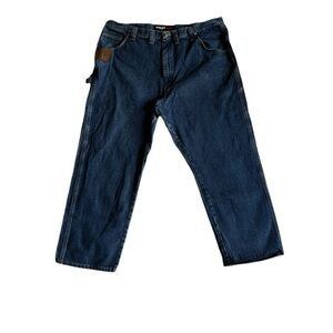 WRANGLER RIGGS WORKWEAR MEN’S CARPENTER JEANS PANTS SZ 44X30